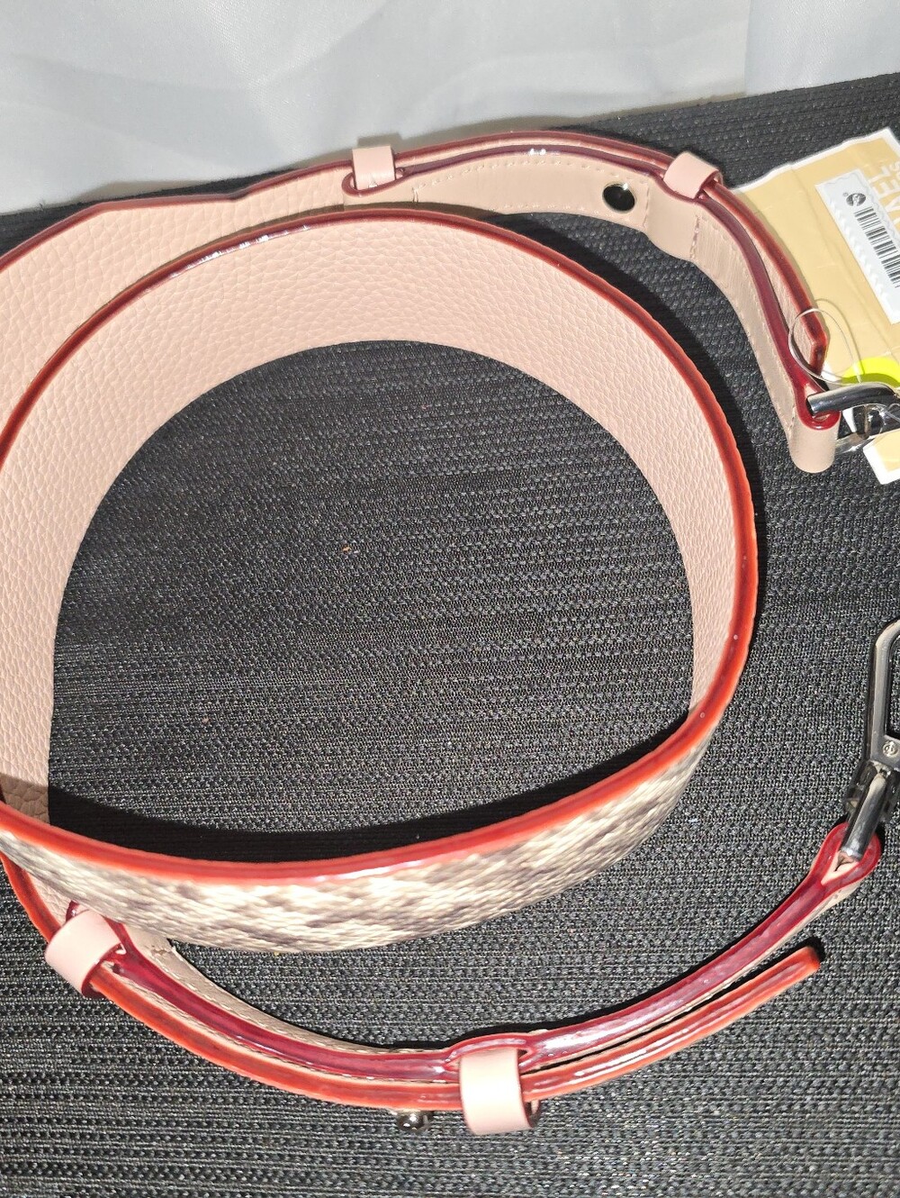 NwTMichael Kors Snake SKIN  Leather Guita  Bag Or  Belt Strap MSRP $99 - Picture 10 of 12